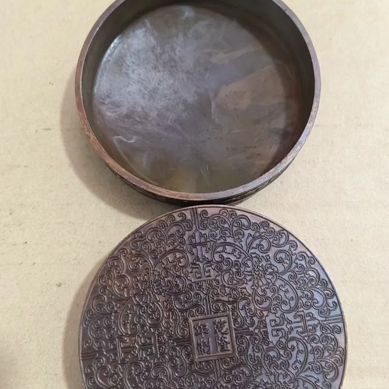Vintage Horse Ink Box Chinese 