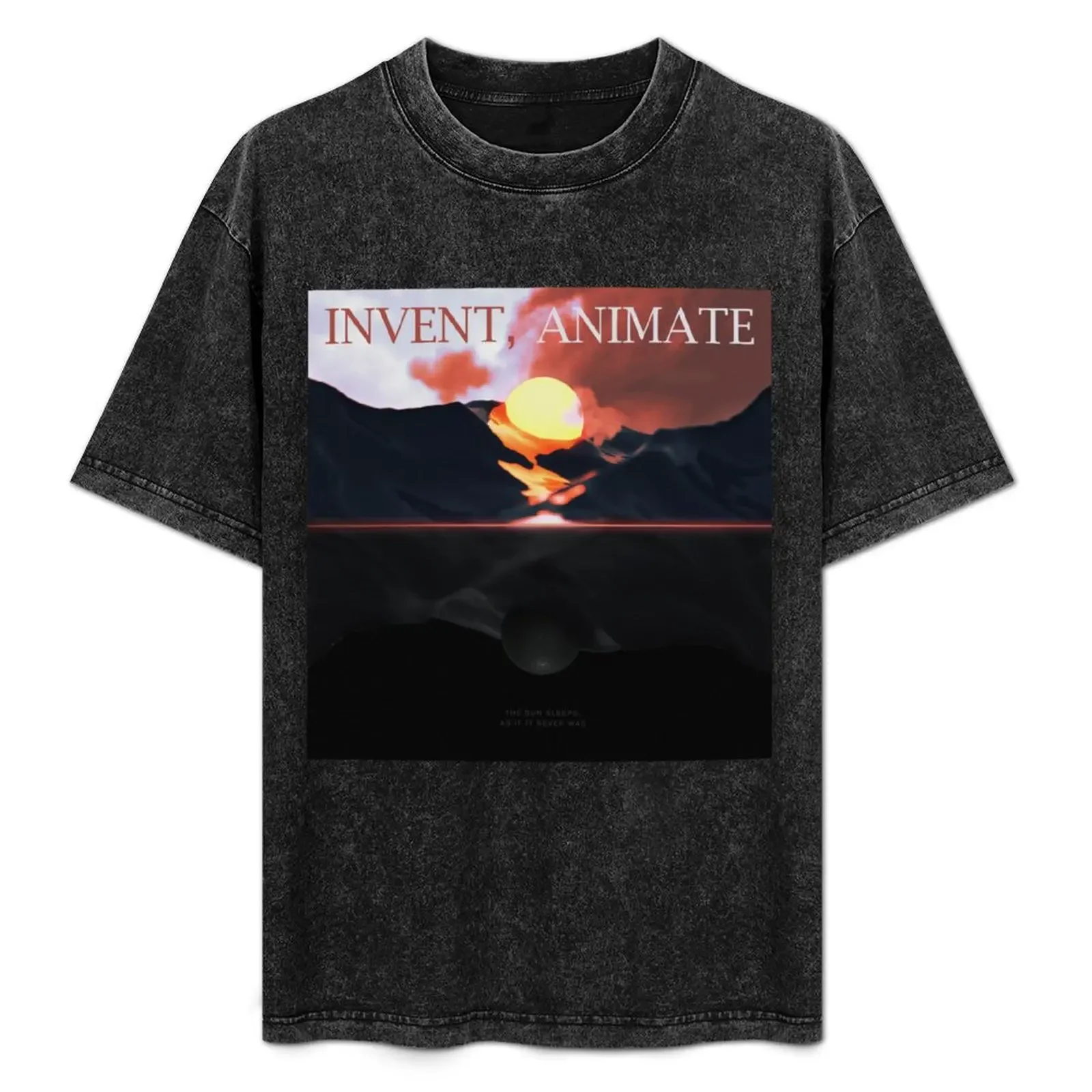 

The Sun Sleeps, As If It Never Was T-Shirt Athletic Fit Sports Short Sleeve Top