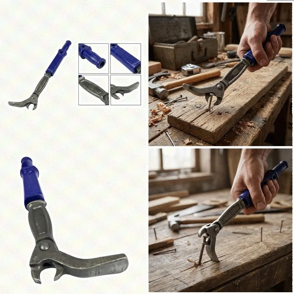 For Headless Nails Puller Tool Automatic Clamping High Carbon Steel Pliers Nail Extractor Removal For Woodworking DIY
