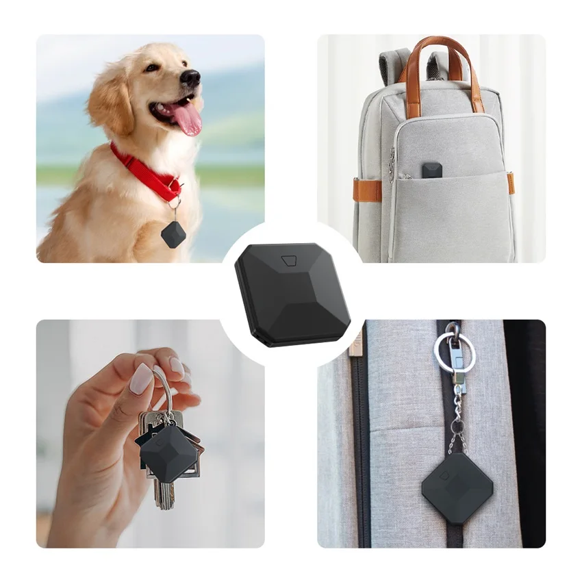 Works with Apple Find My APP Smart Bluetooth Tracker GPS Key Finder Smart Tag  Child Pet Car Locator Anti Lost Luggage Tracker