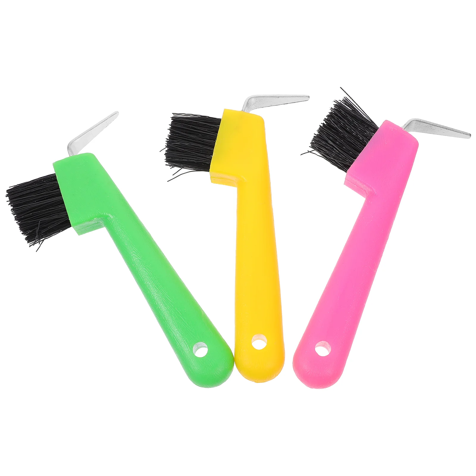 

Horse Grooming Brushes Hoof Care Tools Trimmer Pick with Bits Western Clean Supple Grip Picks