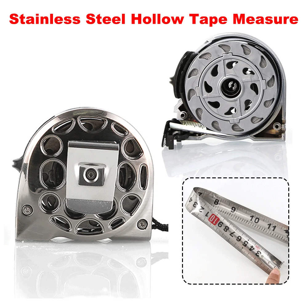 

Выдвижная лента из нержавеющей стали, 3/5/7, 5 м, измерительная лента с антикоррозийным лезвием, бытовая деревообрабатывающая линейка, измерительные инструменты