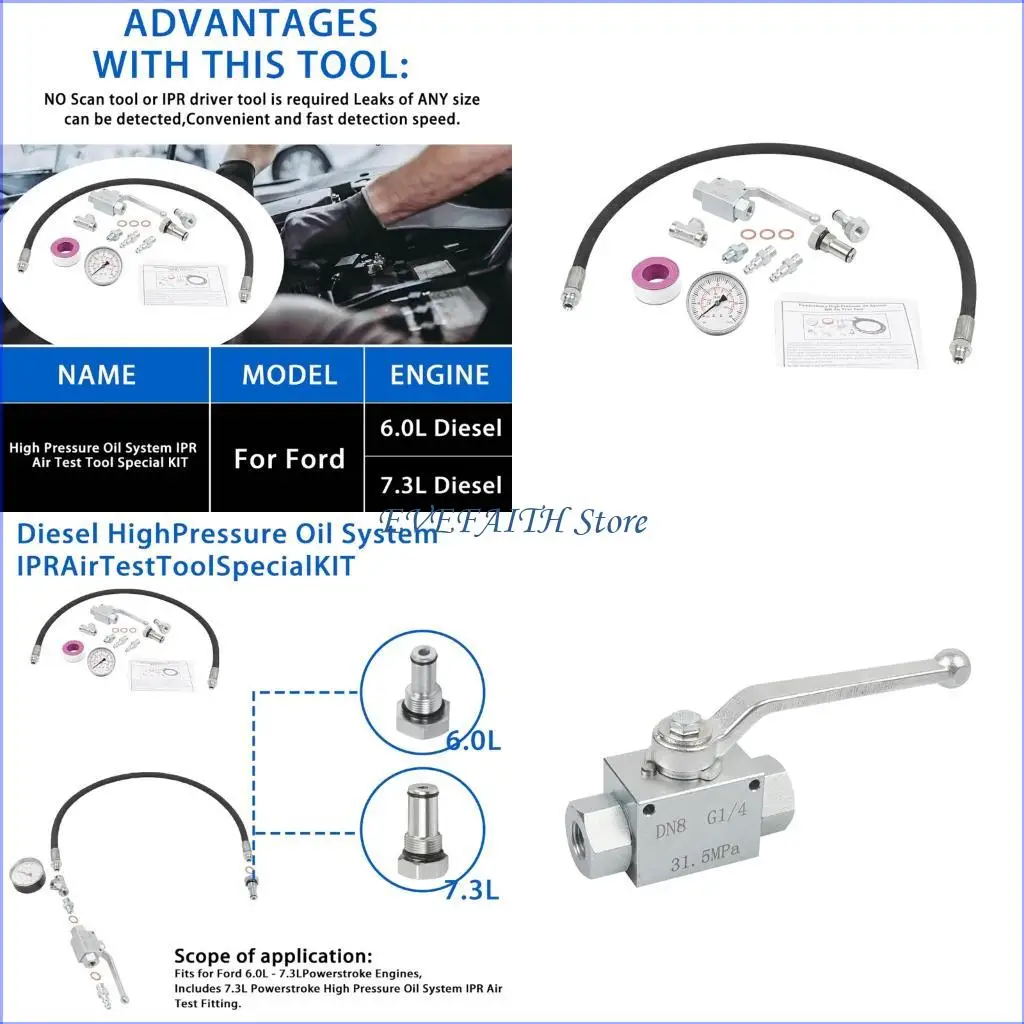 

124B Accurate Injection Control Air Testing For 6 0 7 3 Cycle Power System