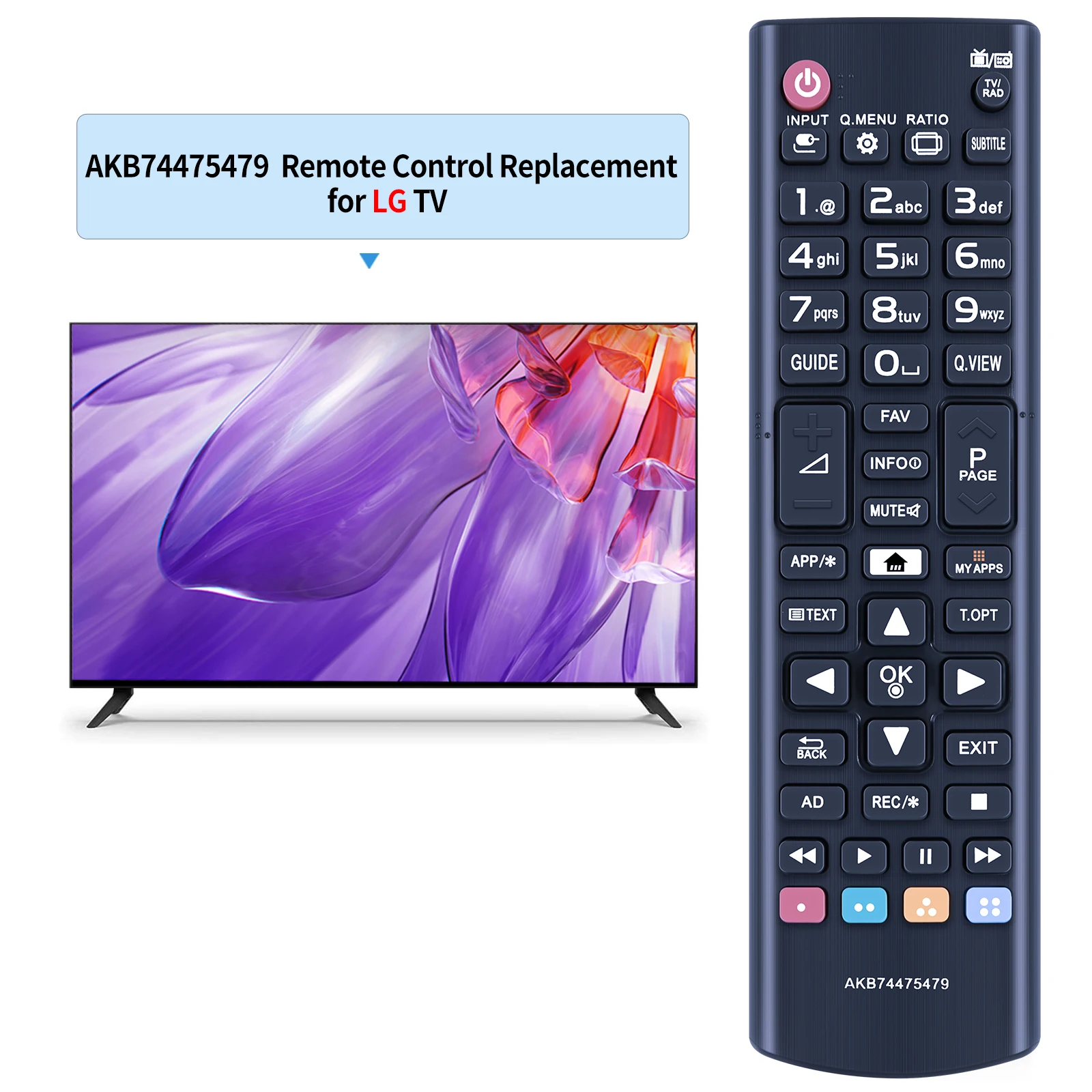 AKB74475479 Remote Control For TV 32LW340C 39LB570V 39LB5800 39LN575S 42LB5700 42LB570V 42LB5800 42LB580V 42LB585V 42LF5800