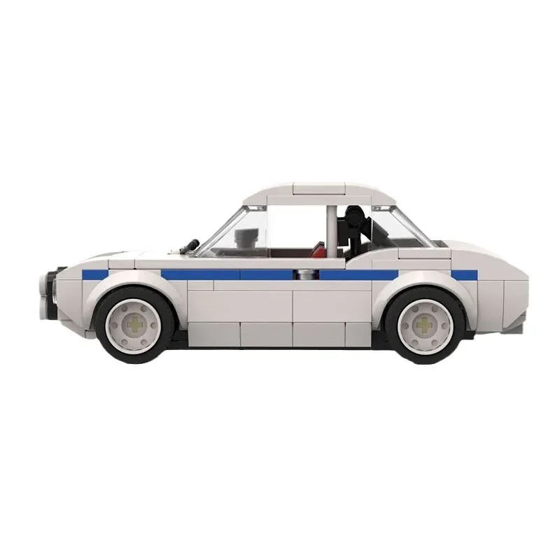 Décennie s de Construction MOC-41716 Voiture De dehors Série De Films Voiture De Course 269Pcs 8 Grille Décorations De Voiture Cadeau D'anniversaire Jouets De Noël