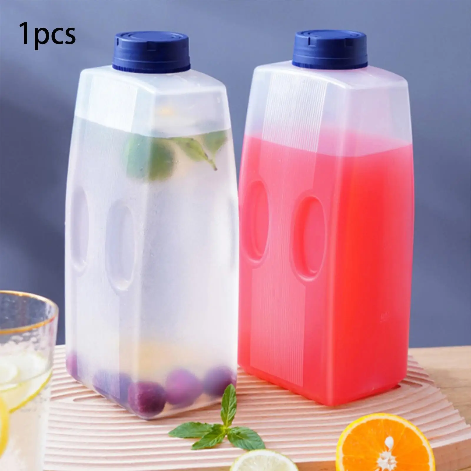 Refrigerator Water Pitcher 2L Portable Household Easy to Fill Cold Brew Tea Bottle High Temperature Resistant Jug for Iced Juice Refrigerator Water Pitcher 2L Portable Household Easy to Fill Cold Brew Tea Bottle High Temperature Resistant Jug for Iced Juice