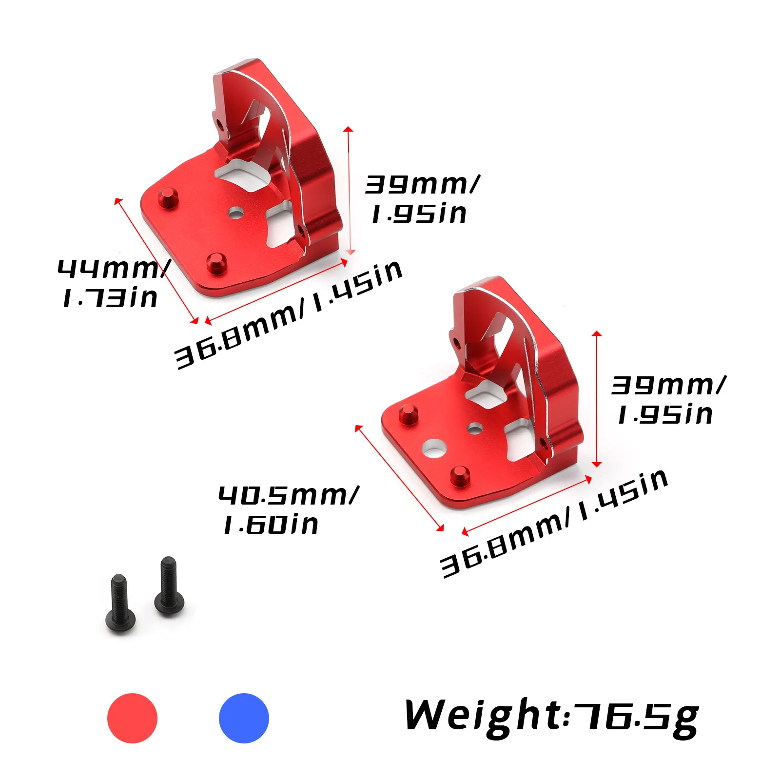 Metal Quick‑Detach Motor Mount Seat 7760, High Rigidity Base Holder for TRAXXAS 1/5 X‑Maxx 6S 8S 1/6 XRT Monster RC Truck