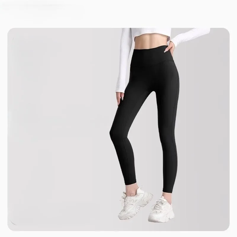 Yogabroek Groot formaat Dameskleding Kawaii Feestelijk Effen Heuplift Sneldrogend Cartoon Utility Anti-Pilling Europese stijl Groot formaat