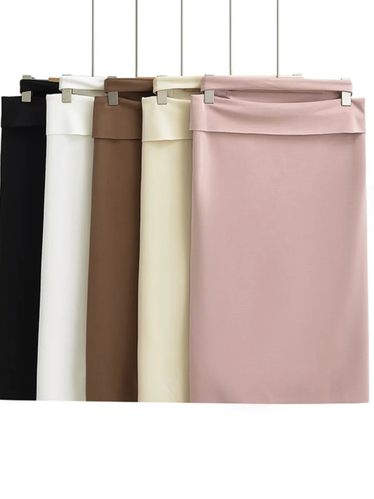 

Облегающая юбка Bla, женская модная дизайнерская летняя плиссированная юбка средней длины с высокой талией, облегающие женские юбки