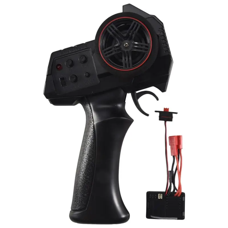 A84F-AX-7S AX7S 2.4G 3CH Transmitter Remote Controller With 2 In 1 Receiver ESC For WPL D12 MN D90 MN99S MN86 RC Car RC Boat