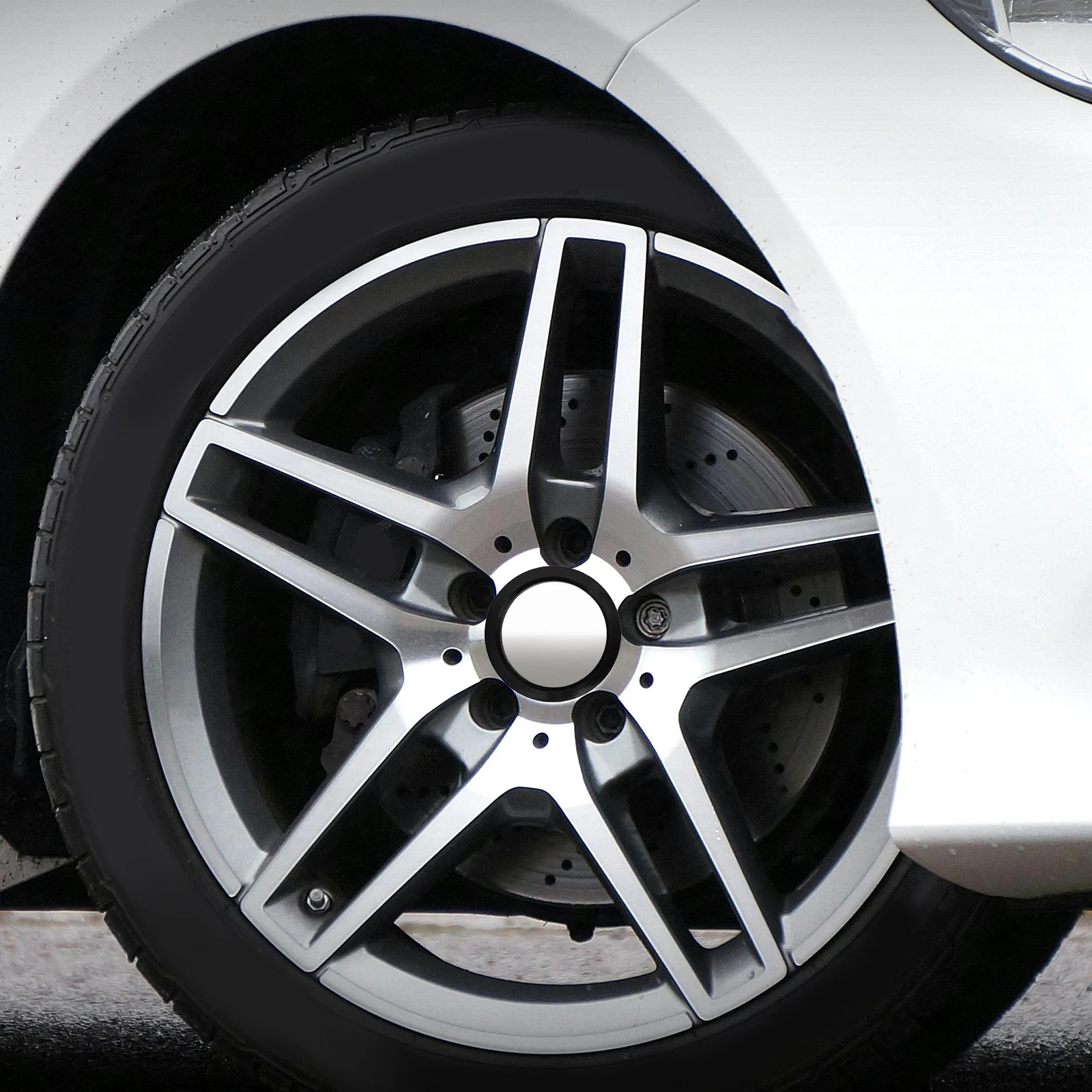 

4Pcs Wheel Ring Hub Bore Rings Car Exterior Decorations Improved Stability Easy Install Modification Replacement Parts