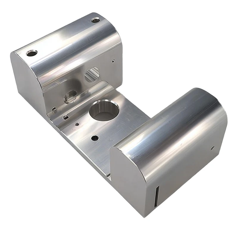 High Precision Custom Al6061 CNC Machining Aluminum Bracket  Custom Precision Equipment Fixing Plate for Industrial Use
