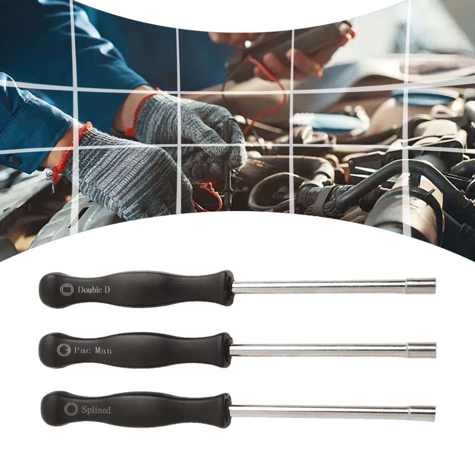 Adjustment Tool Kit for Carburetor Idle Tuning on For Poulan For Craftsman Chainsaws with Double D and 21T Design