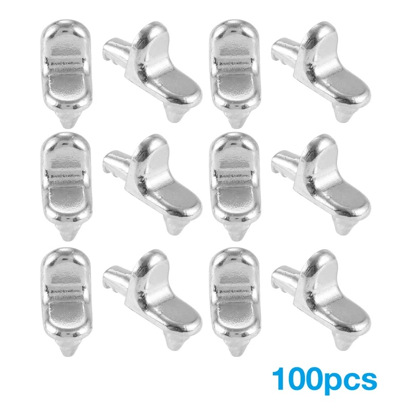 

ABGR-100PCS колышки для поддержки полки, шкаф, штифты для ламината, стеклянные никелированные штифты, крепежный кронштейн, держатель, мебельная фурнитура