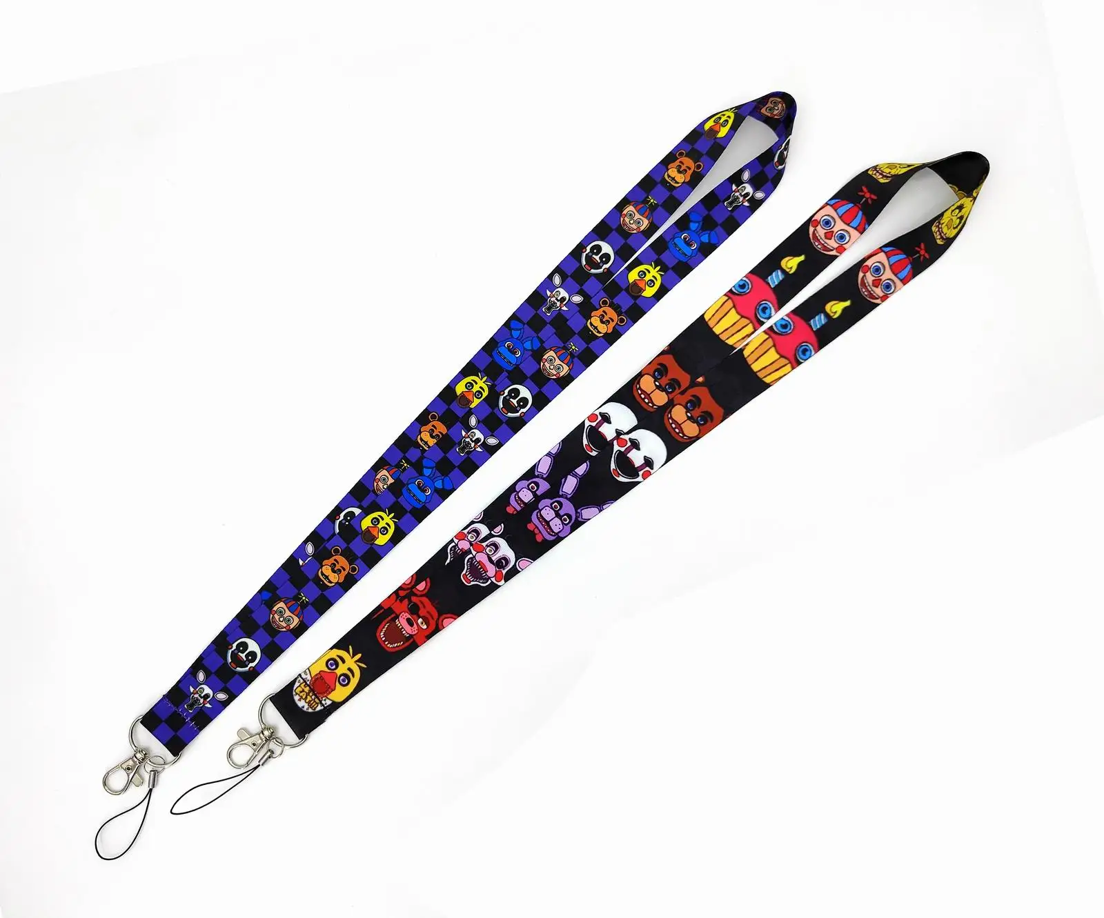 10PCS Disney Five Nights at Freddy's Lanyard For Keys ID Card Gym Mobile Phone Straps USB Badge Holder DIY Hang Rope Lanyard