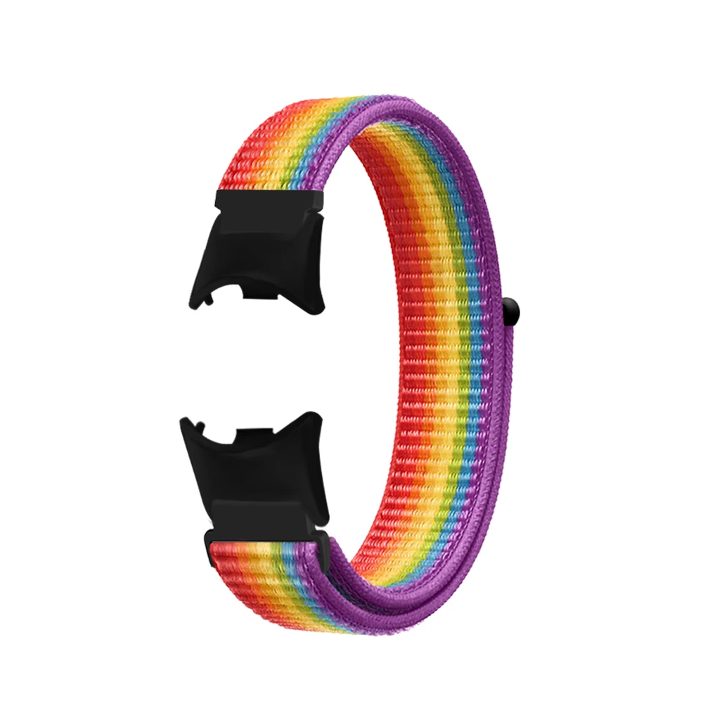 

Quick Release Breathable Band For Xiaomi Mi Band 8 Bracelet Nylon Replacement Adjustable Sport Smart Watch Velcro Band Men Women