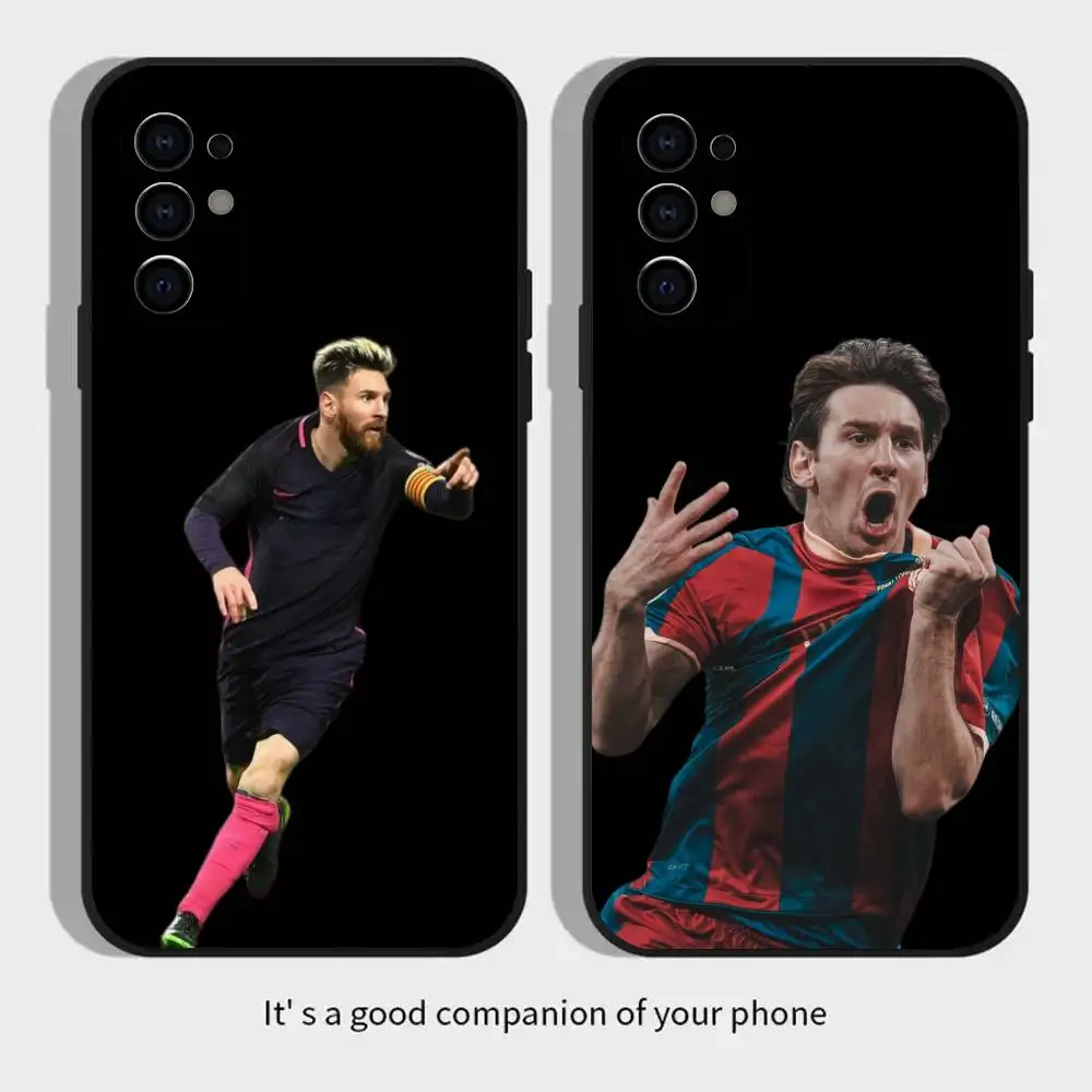 Messi Precise Hole TPU Printed Phone Case For Samsung Galaxy S26/S25/24/23/22/30/21/10/9,Ultra,Plus