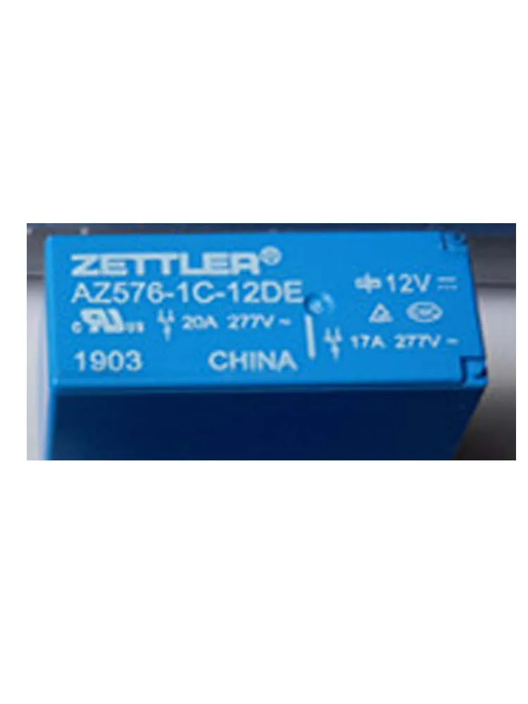 

5 PCS 12V Relay AZ576-1C-12DE 12VDC 17A 8Pins