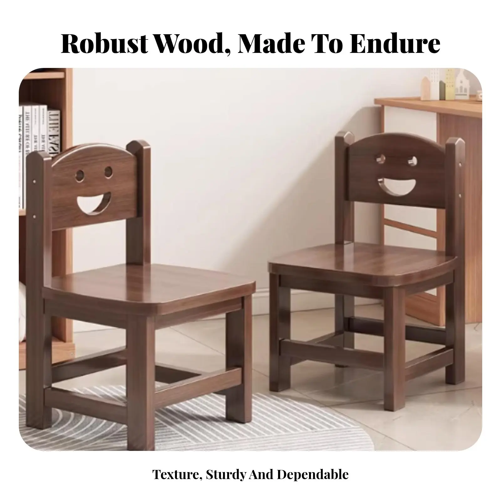 

Детский стульчик-табурет: универсальный, с закругленными углами, легко чистится, для игровой комнаты, учебного уголка