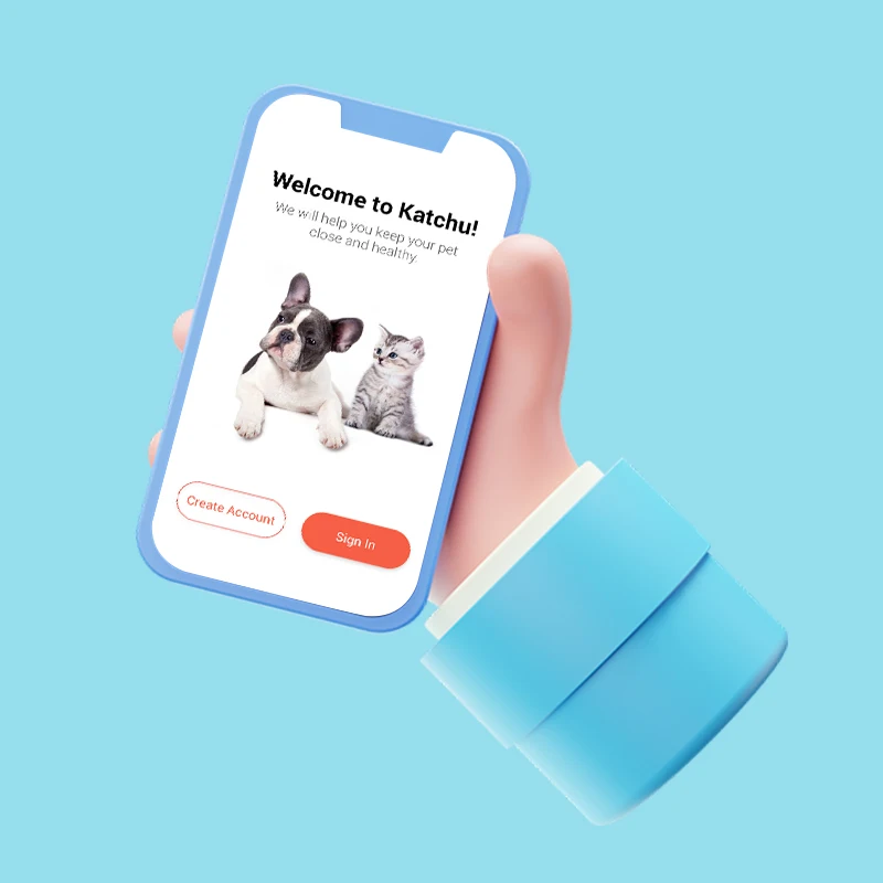 APP+WEB Monitoring Service Small and Light Dog/Cat Activity Tracking Pet GPS Tracker Animal Tracking Device EV-206 view 4