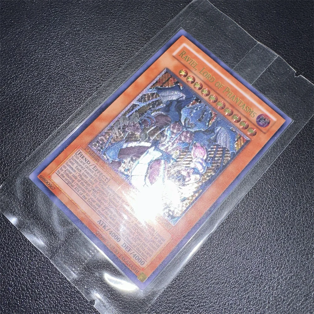 Yu-Gi-Oh UR SOI-EN003/Raviel, Lord of Phantasms kinderen anime cartoon game card speelgoed collectie cadeau (niet origineel)