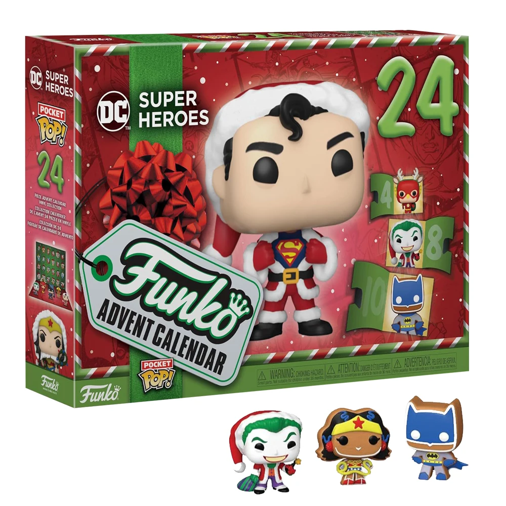 Funko pop marvel disney surpresa caixa cega homem-aranha pokemon star wars popular contagem regressiva calendário do advento modelo presentes de natal