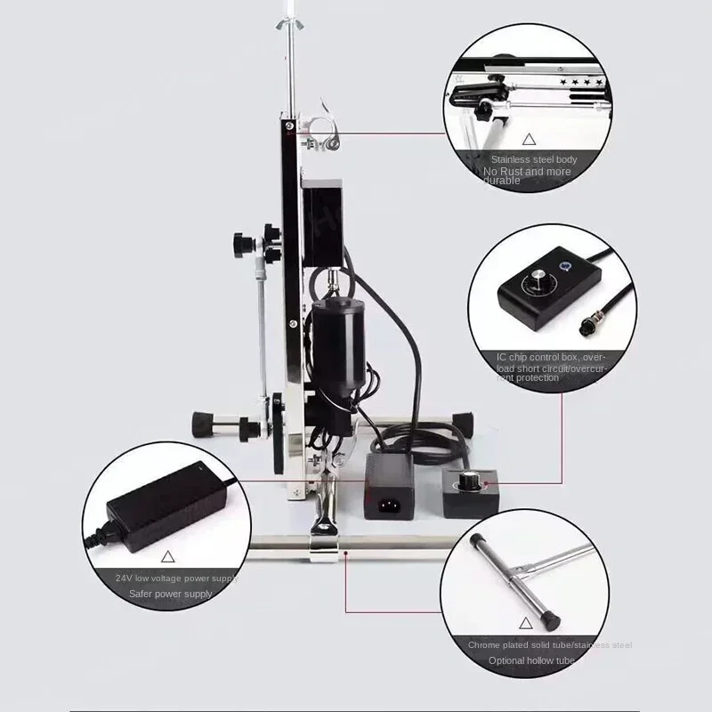 Diy Telescopic Reciprocating Actuator Motor - 3-15Cm, Adjustable Stroke, Silent & High Speed Linear Reciprocating