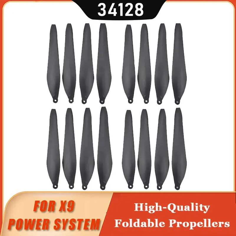 Copy 34128 X9 Power System Drone Propllers Blades Folding Carbon Fiber Plastic Mix Propeller CW CCW Drone Accessories