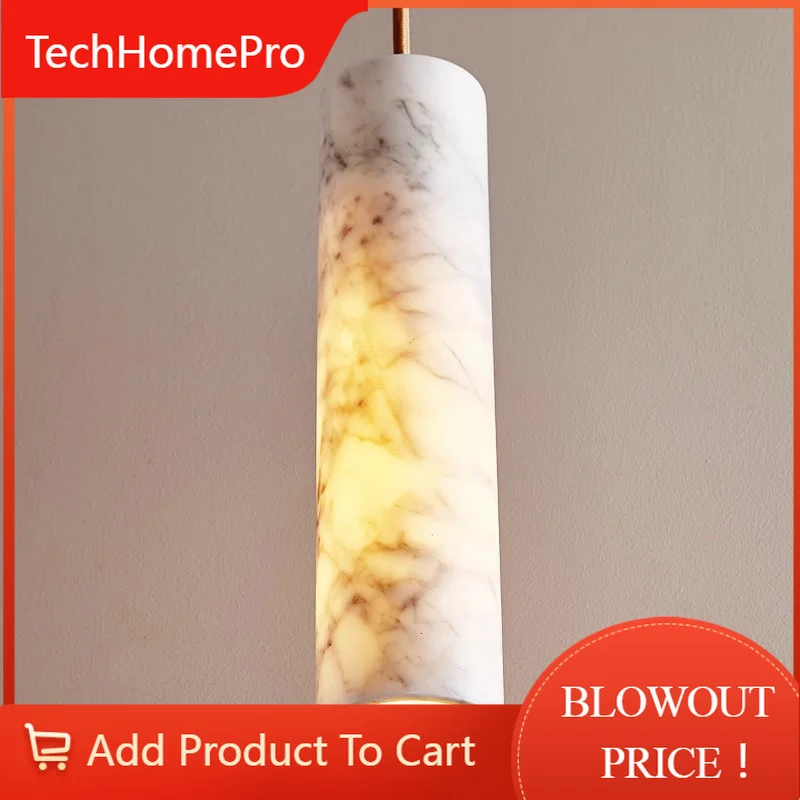 TechHPModern LED Chandeliers, Marble Strip Lights, Restaurants, Bars, Counters, Luxury Lighting, Art Bedroom, Bedside Lighting