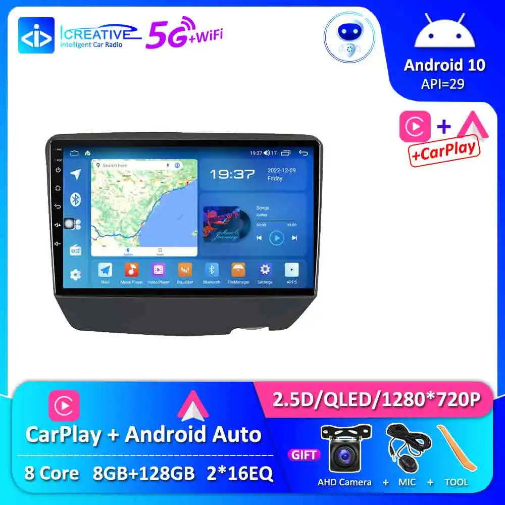 

UIS7862 Car Radio Android 12 Multimedia For Toyota Vitz XP10 Yaris Platz Echo 1999-2005 Stereo CarPlay Autoradio GPS Navigation