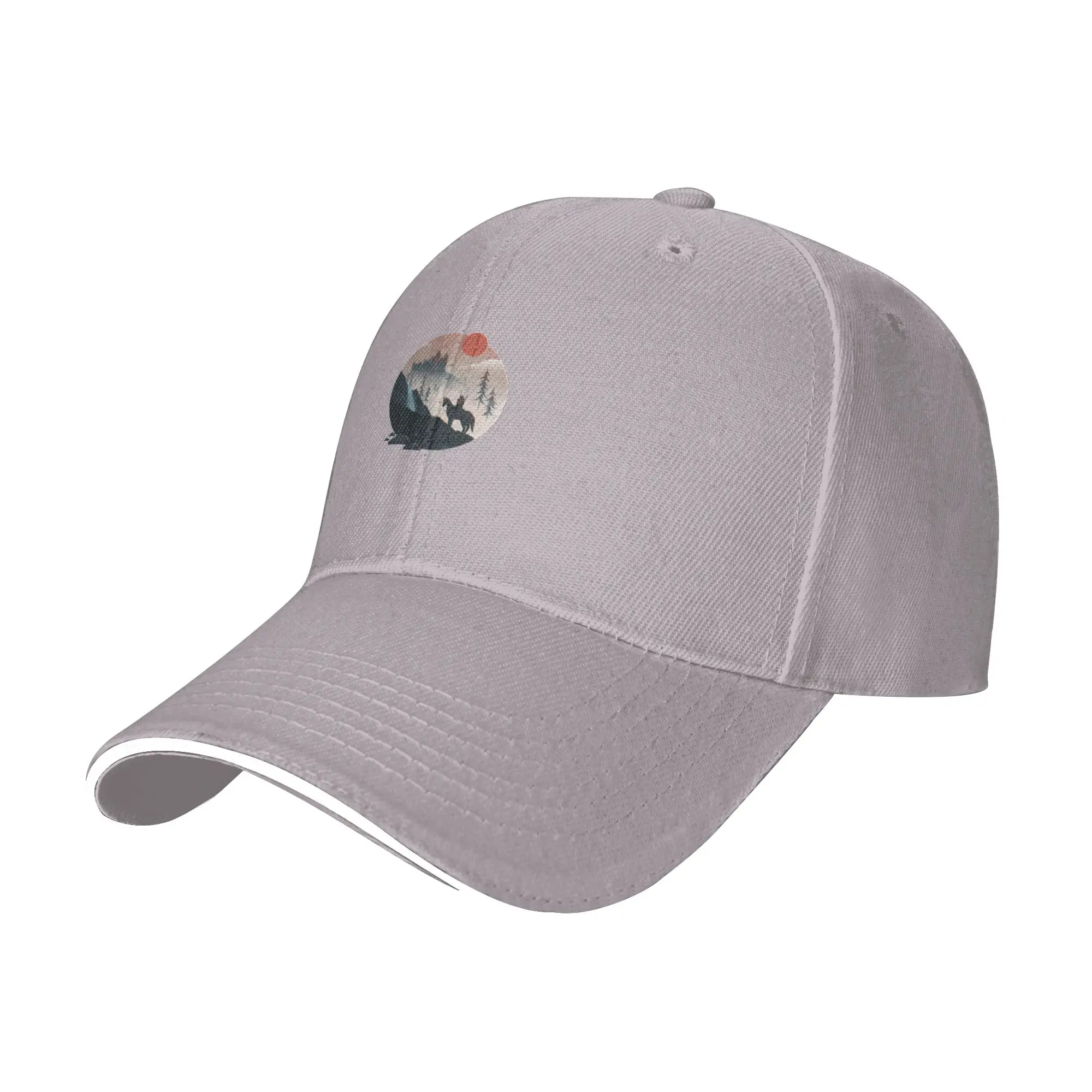 Hot Sale Geralt on the Ride Baseball Cap  Lightweight Mesh Cap  School Life Mesh Cap
