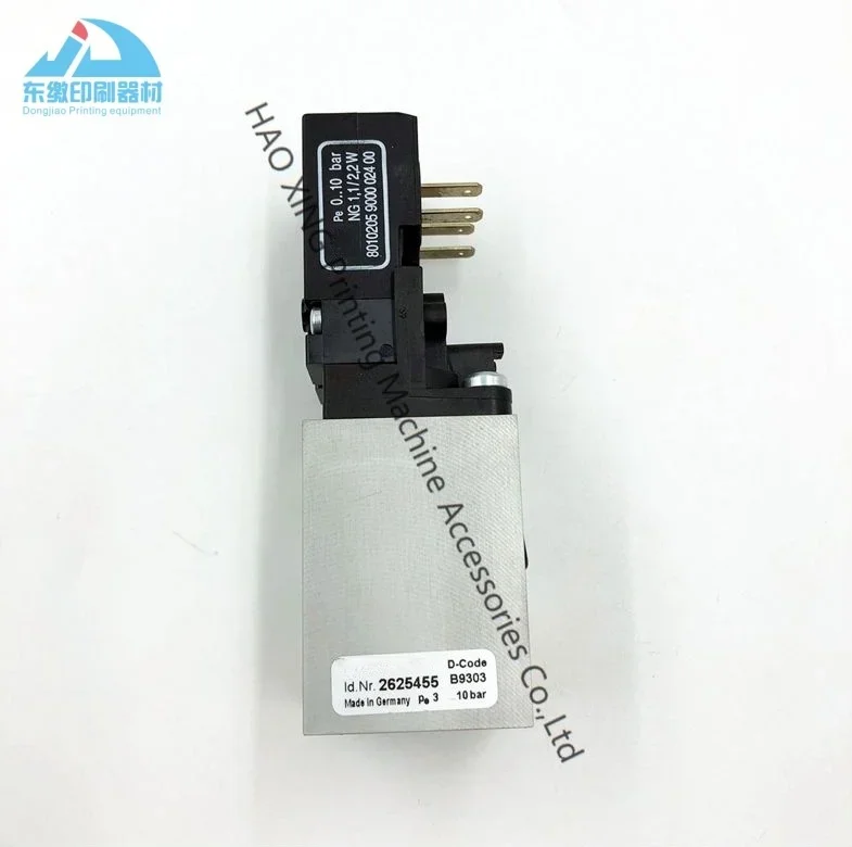 

New Id.Nr.2625455 Valve for Roland 700 Printing Machine Spare Parts Solenoid Valve Printing Machinery Parts Id.Nr.2625455
