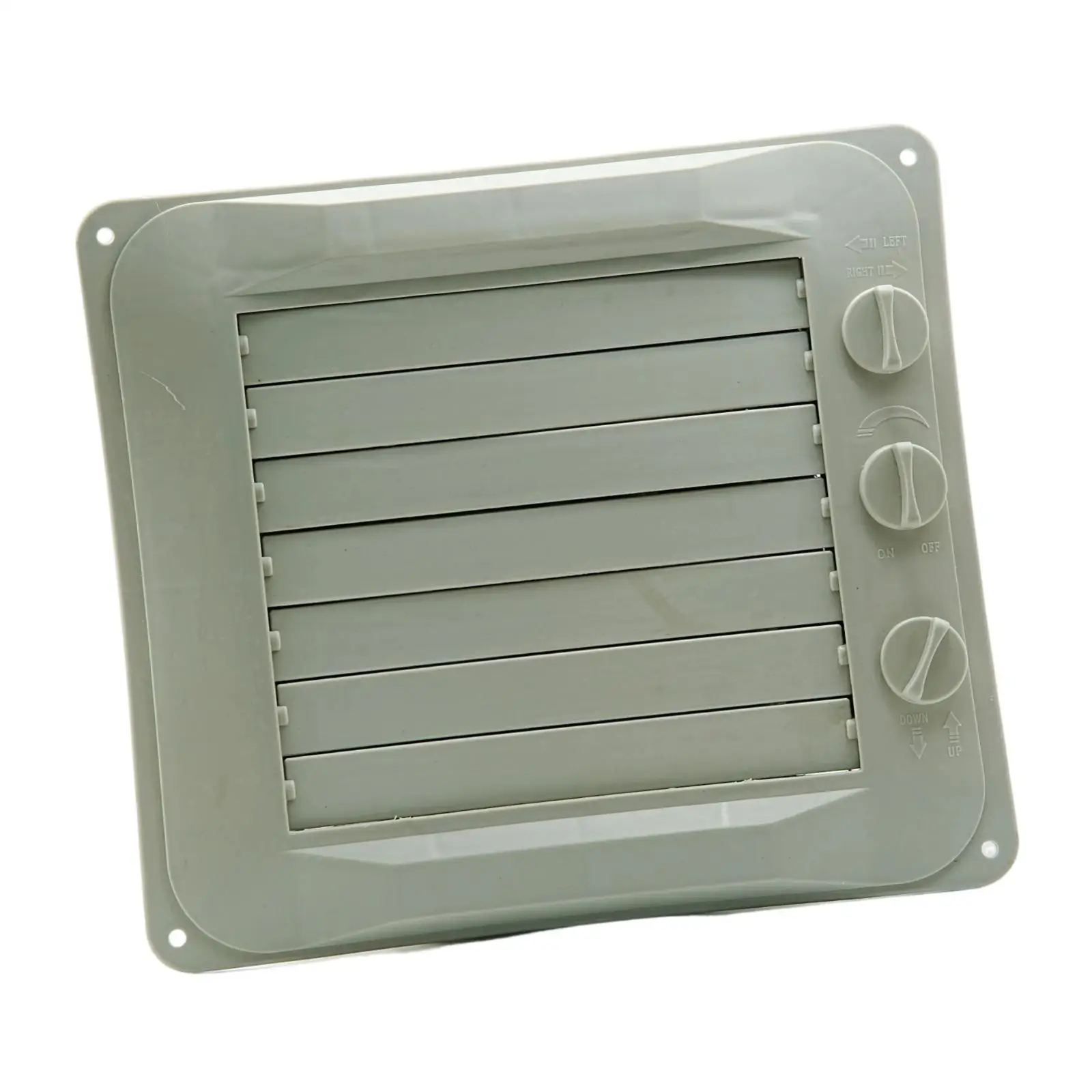 Air Vent Cover Parts Easy to Install Heavy Duty Convenient Professional Air Deflector Air Outlet Cover for Office Shopping Mall