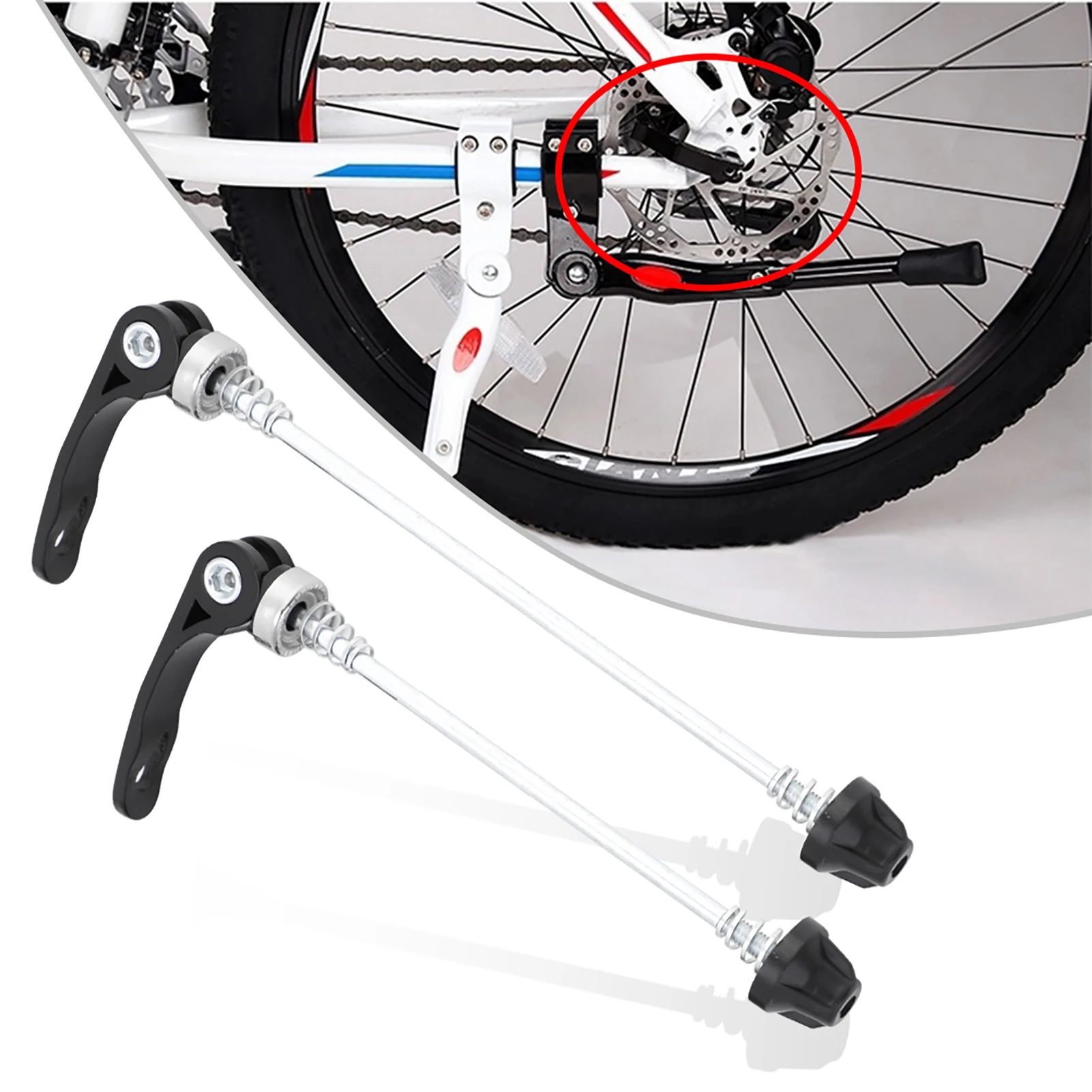 2pcs Ultralight Alloy Quick Release Skewer Set Bike Replacement Repair Parts Accessory