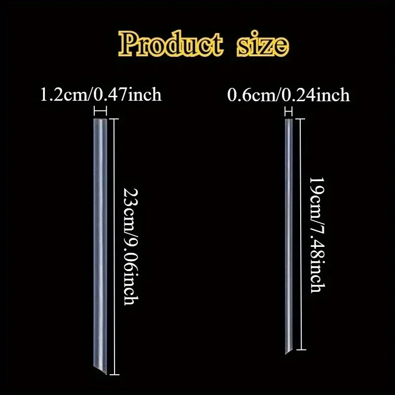 50/100/200 قطعة المتاح القش ميلك شيك عصير الشاي المتاح التعبئة والتغليف المستقلة القش القهوة اللؤلؤ عيد الميلاد حفلة عيد ميلاد #3