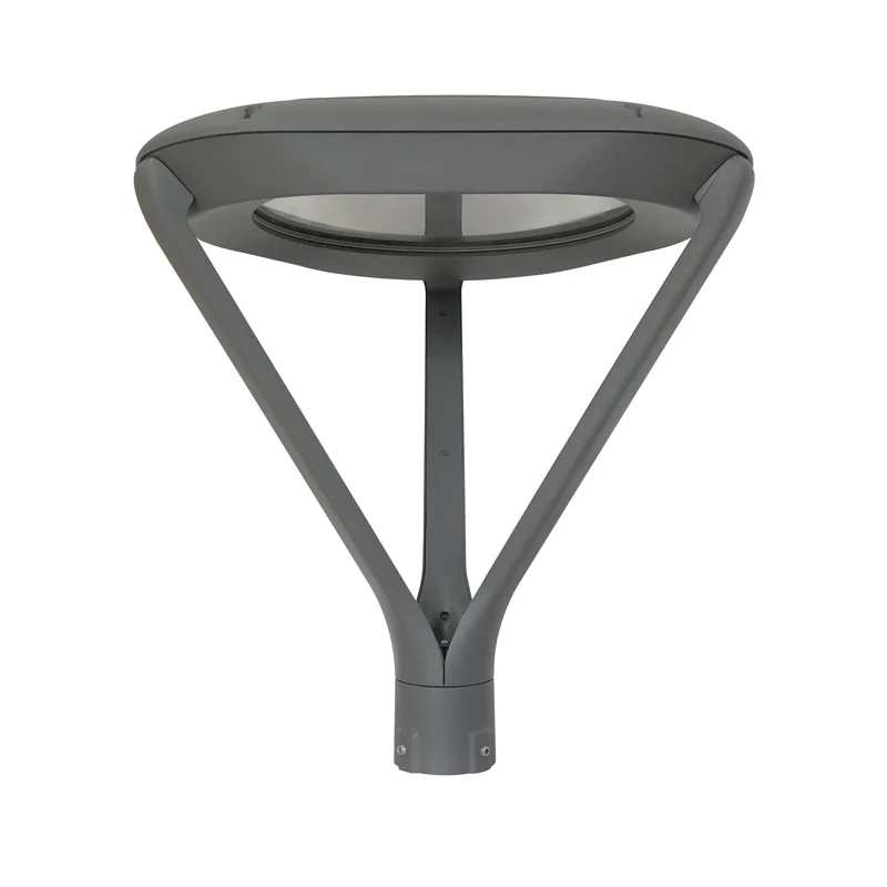 Grey Modern Aluminum Landscape Garden Light Outdoor Street Lamp with Green Belt IP65 Durable Diameter 76mm Available 30W 40W 50W