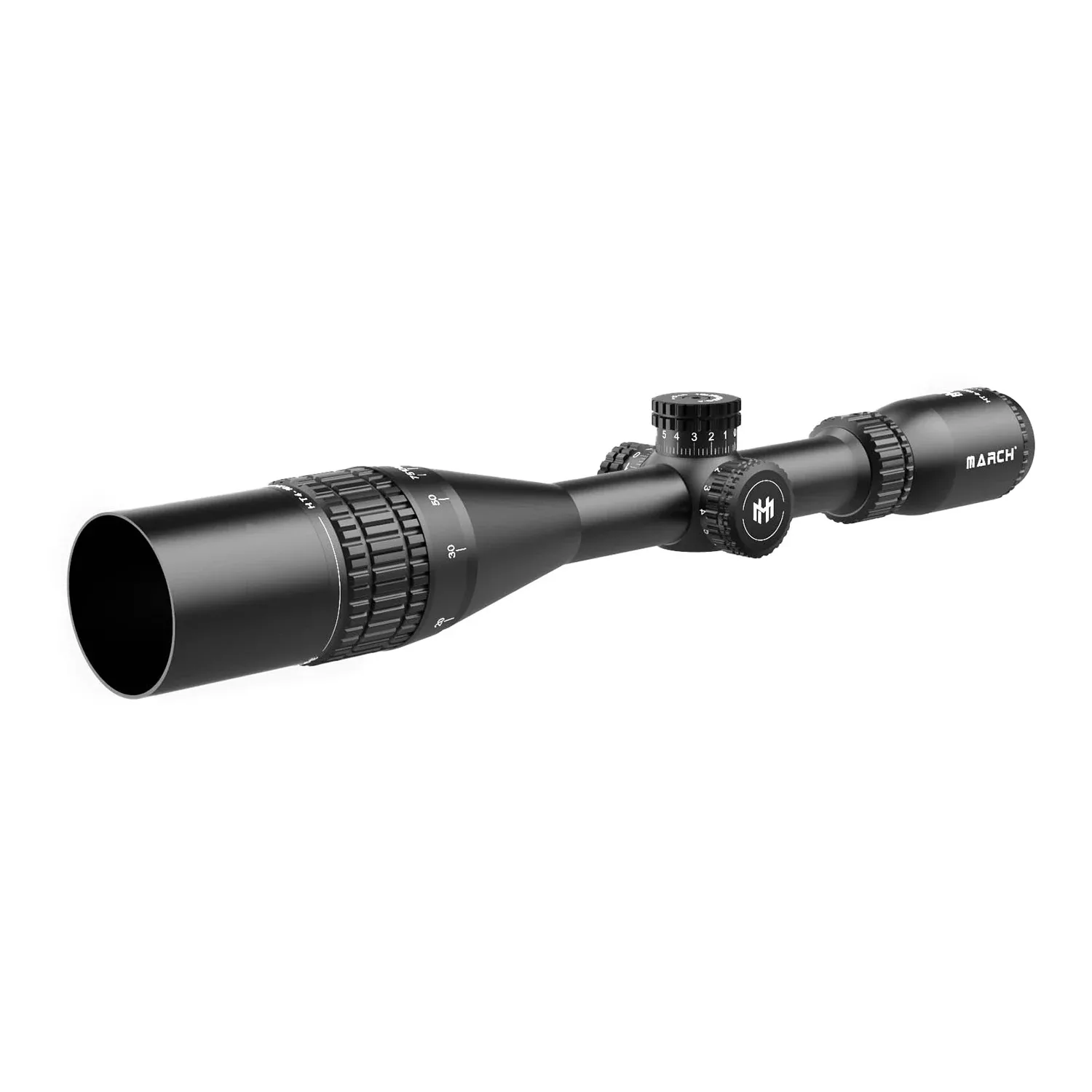 Mira telescópica táctica para Rifle de caza, colimador óptico, mira de Airsoft, cruz roja y verde, March HT 4-16X44AOE