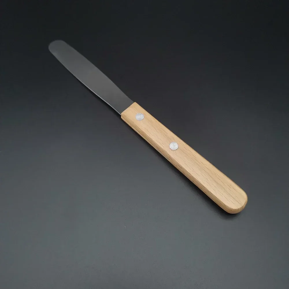 1PCS Dental Material Wood Handle Plaster Knife For Stirring And Palette Knife