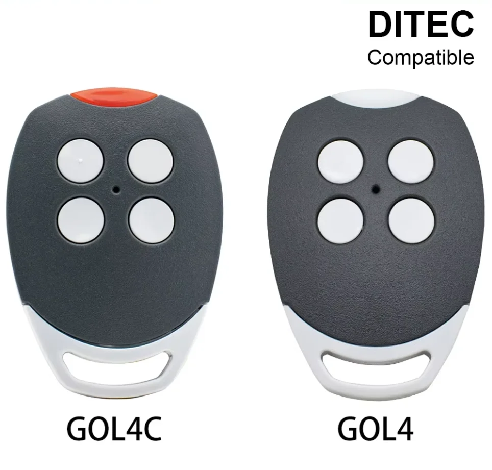 DITEC GOL4C 433mhz Remote Control Fixed Code Command Handheld Transmitter DITEC GOL4 Rolling Code  Garage door opener 433.92mhz