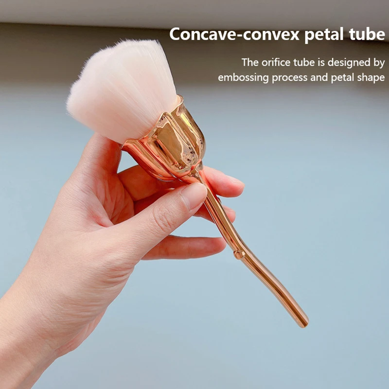 1 個ネイルアートブラシ除去ネイルダストブラシアクリル UV ジェルポリッシュパウダークリーニングツール美容メイクブラシマニキュアアクセサリー