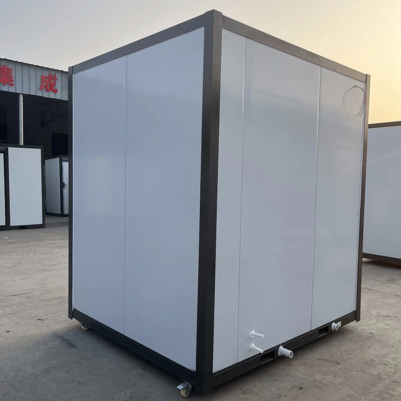 Low Cost Portable Prefab Toilets Outdoor Prefab Restroom Toilet Houses Mobile Toilet Trailer