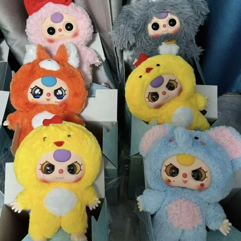 Bebé tres 400% caja ciega de peluche juguetes figura de acción muñecas Kawaii muñeco de peluche colección de cajas misteriosas juguete regalo sorpresa genuino