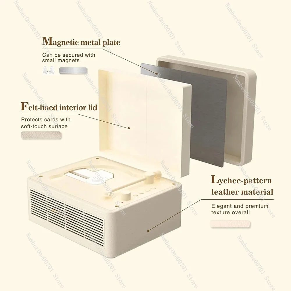 C300 Retro CD Player with High Resolution Sound Quality Bluetooth Stereo Audio Player Retro Portable Outdoor Speaker