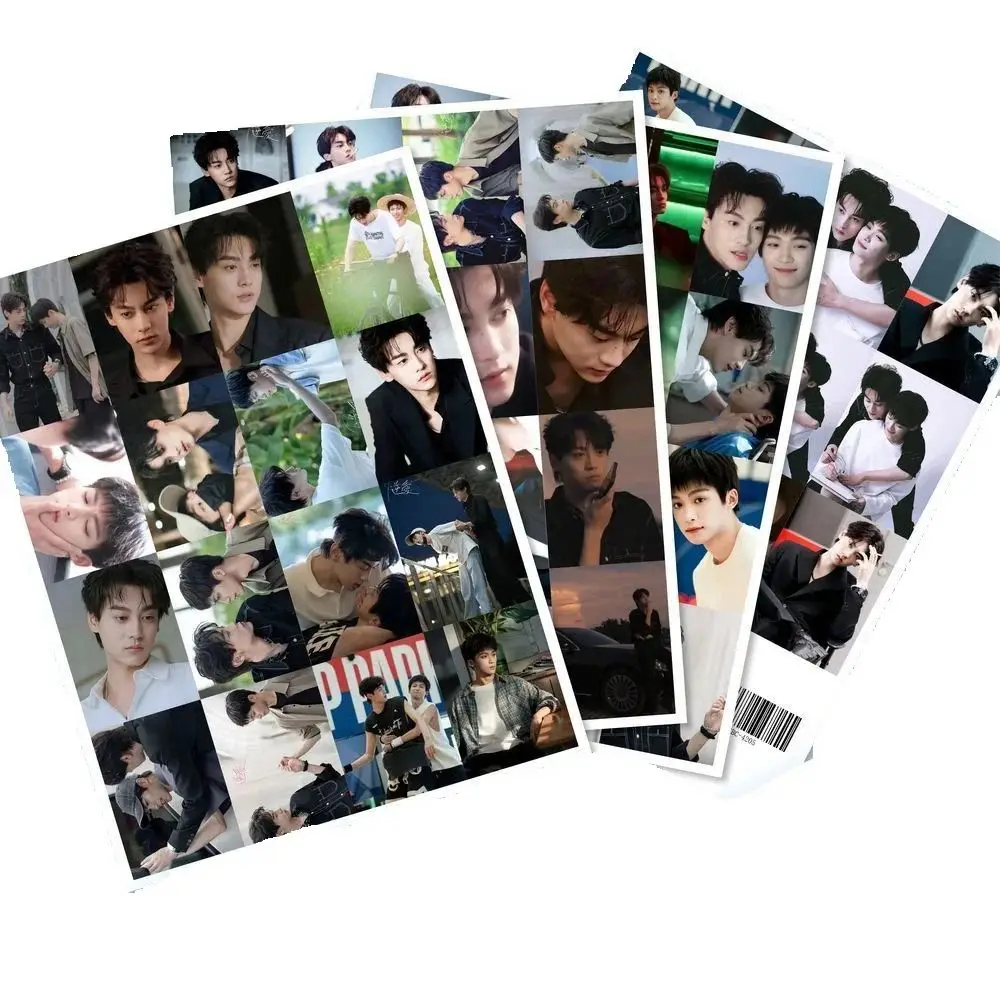 63PCS Zi Yu & Tian Xuning Character Stickers, Revenged Love Drama Waterproof Decals for Phone Laptop Scrapbook