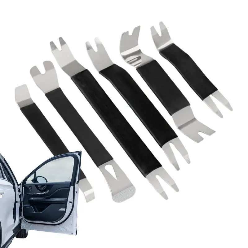 

Trim Tools Auto Removal 6X Professional Door Panel Removal Tool Trim Tool Kit Multi-function Auto Body Tools For Car Door Clip