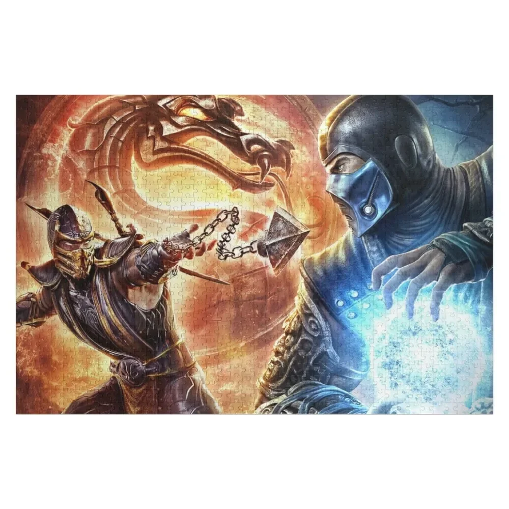 

Mortal Kombat Scorpion Sub Zero Jigsaw Puzzle Personalized Toy Jigsaw For Kids Puzzle