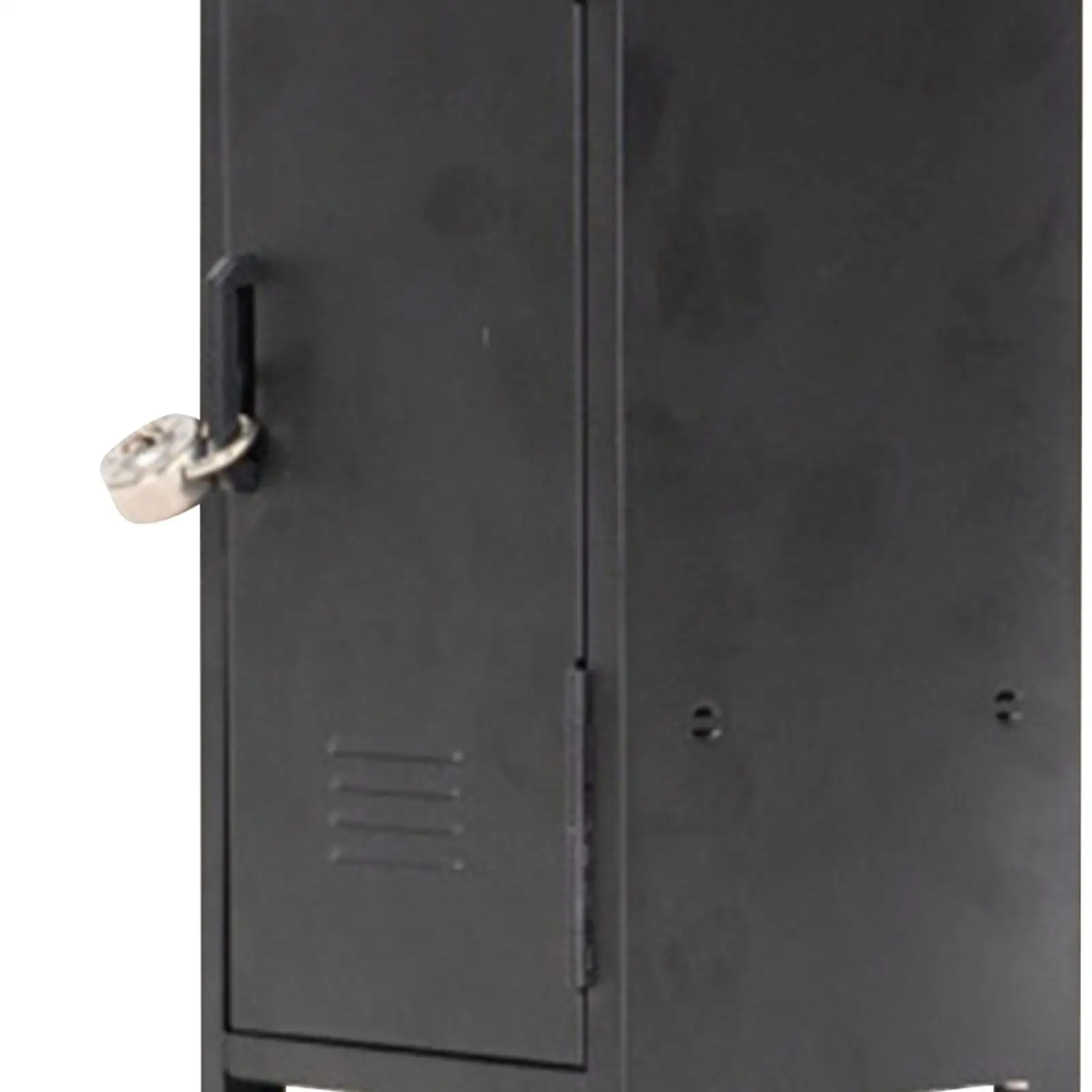 Small Desktop Locker Miniature Box with Lock and Key Multi Functional Lock Box