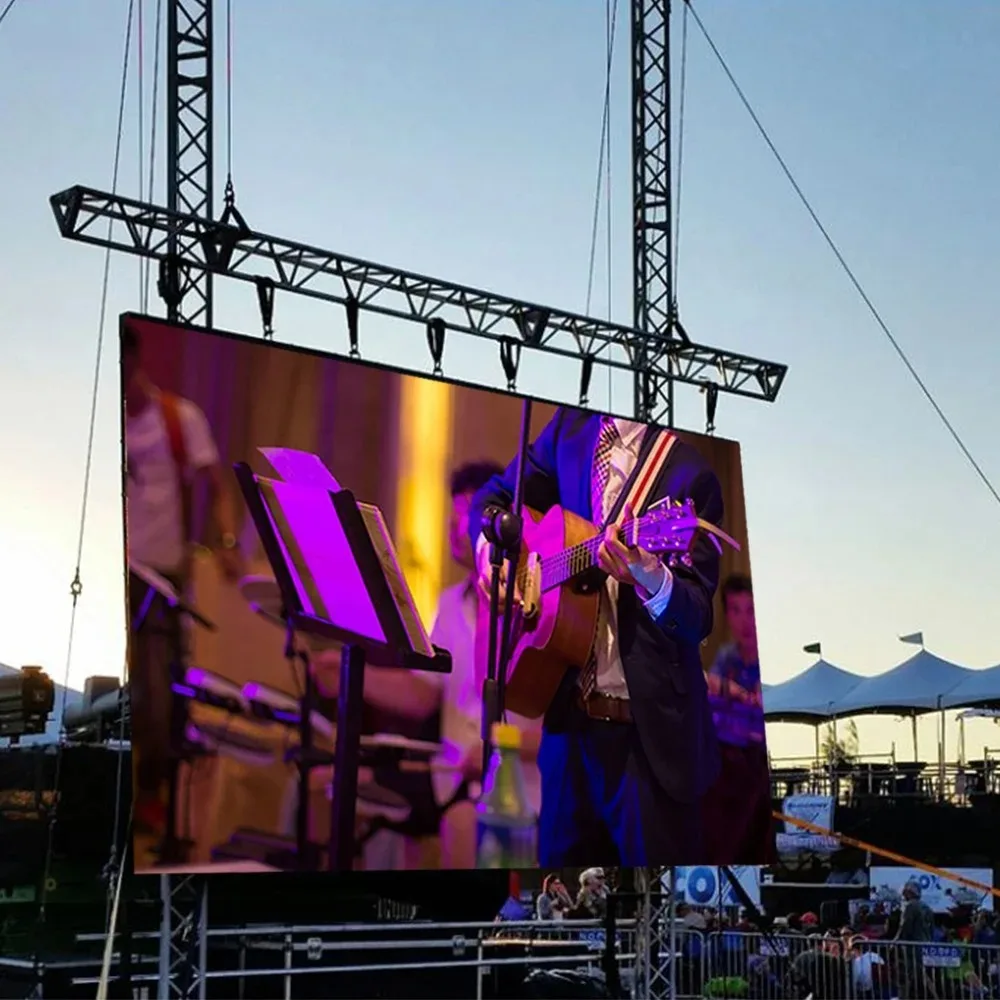 LED Display P2.604 Stage Rental LED Display Screen Background LED Video Display Church Indoor LED Display