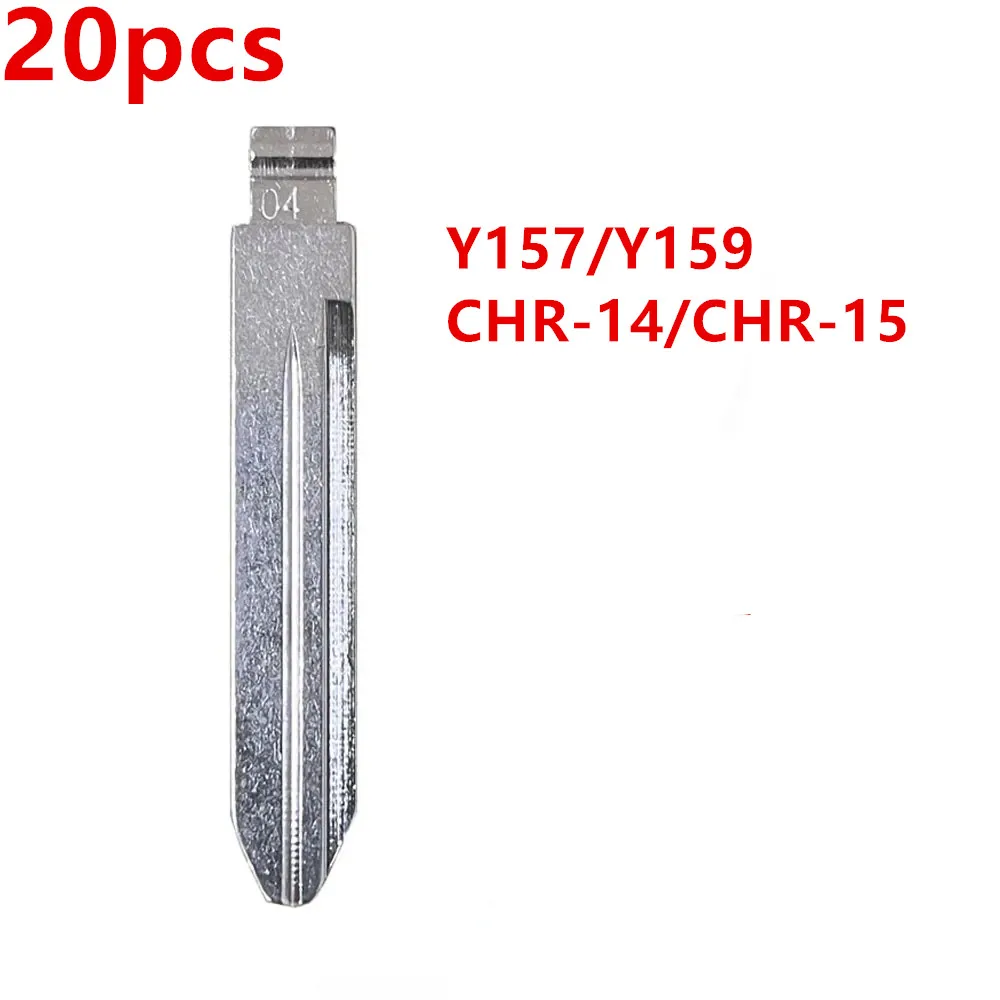 20 шт./партия #04 флип-пульт дистанционного ключа для Chrysler Y157/yCHR-14 159/CHR-15