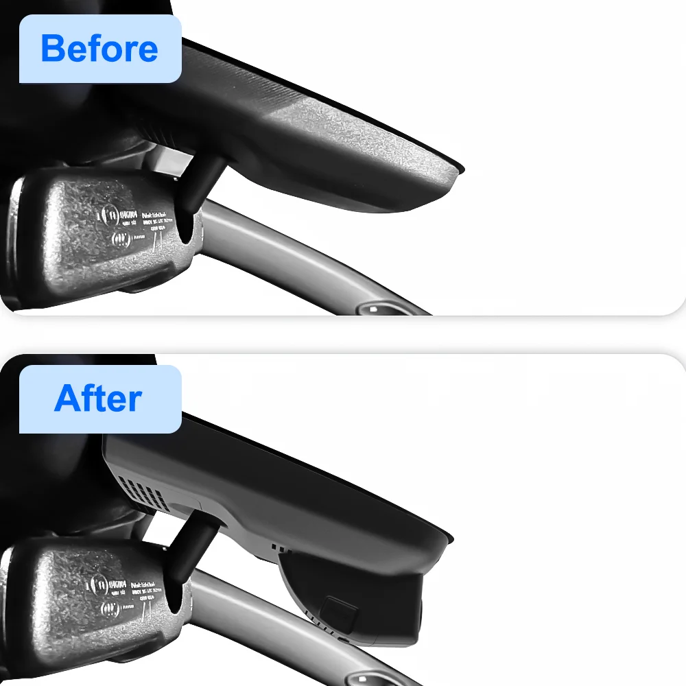 كاميرا تسجيل السيارة لسيارة Toyota Proace City 2021- 2025 / Verso 2024 2025، لديها WIFI 4K FITCAMX Dashcam لـ GR Yaris 2024 2025 #3